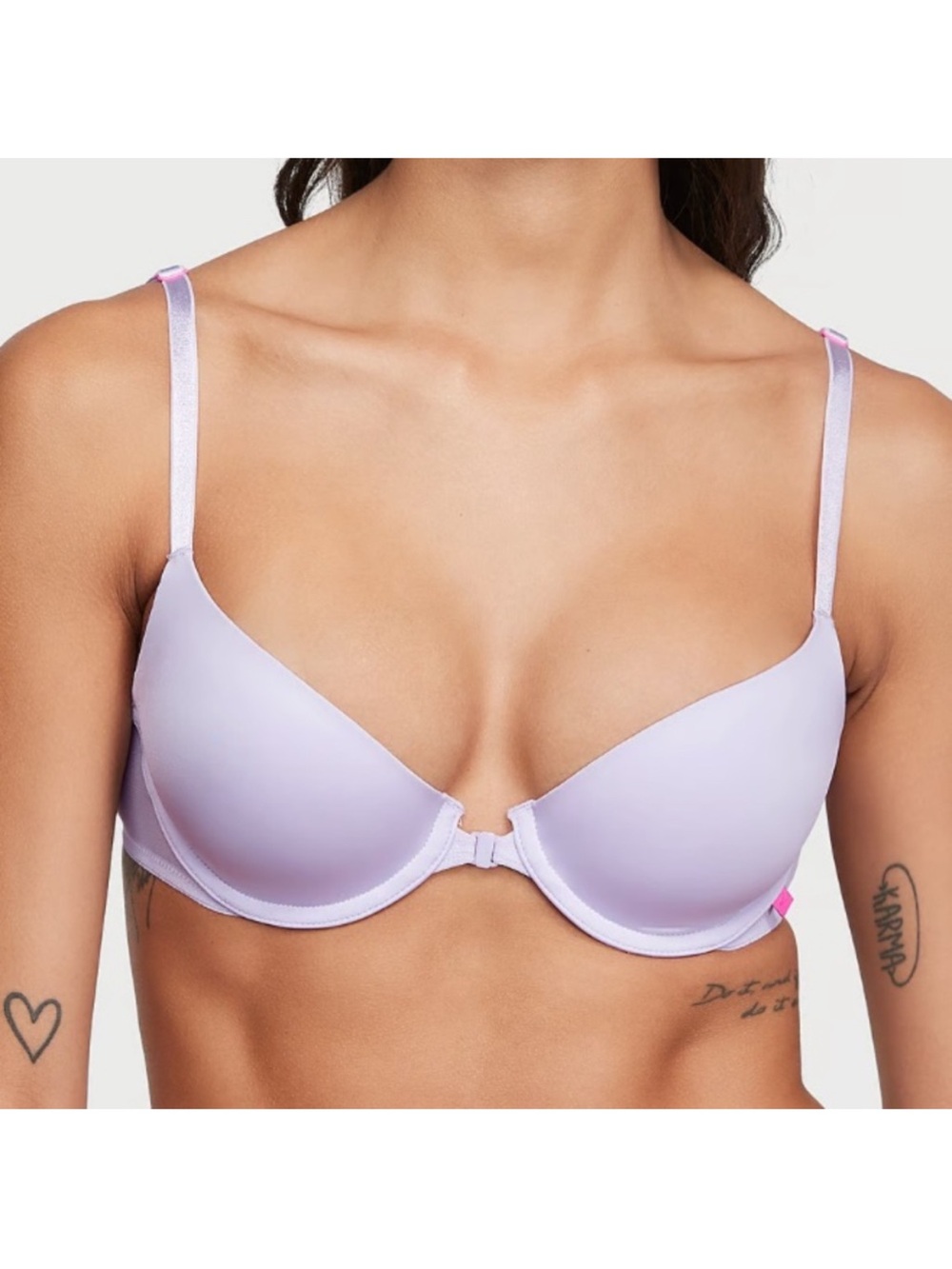 FINAL PRICE! Victoria’s Secret • NWT Sexy Tee Front-Close Lightly Lined Demi Bra